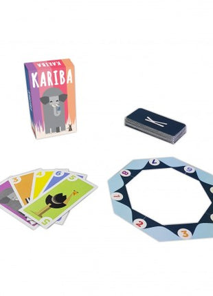 Kariba – gezellig kaartspel – 2 tot 4 spelers