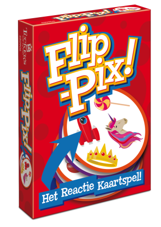 Dit is een foto van het spel Flip Pix te koop bij Speldorado Spellenwinkel Delft