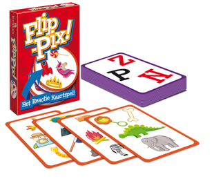 Dit is een foto van het spel Flip Pix te koop bij Speldorado Spellenwinkel Delft