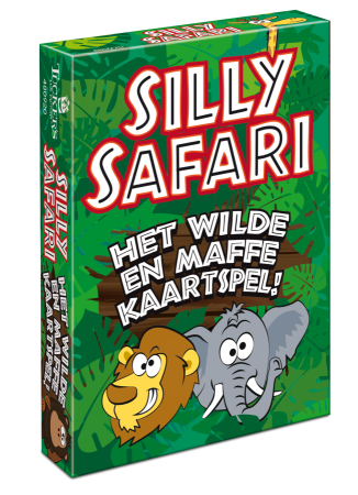 Dit is een foto van het spel Silly Safari te koop bij Speldorado Spellenwinkel Delft