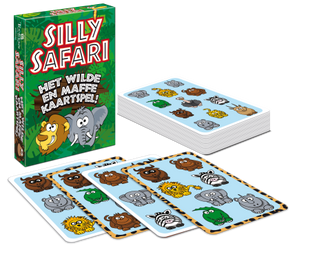 Silly Safari – gezellig kaartspel – 2 tot 4 spelers