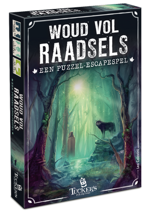 Escapespel Woud vol Raadsels – gezellig kaartspel – 2 tot 4 spelers