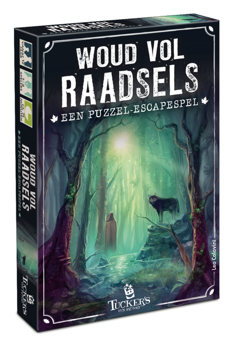 Escapespel Woud vol Raadsels – gezellig kaartspel – 2 tot 4 spelers
