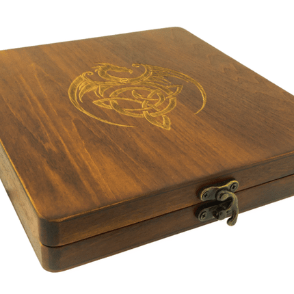 Dobbelsteenbewaardoos Draak (6 rijen)