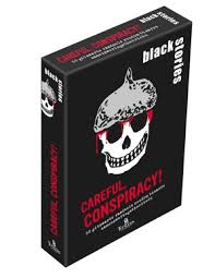 Black Stories - Careful, Conspiracy! – party kaartspel – 2 tot 4 spelers