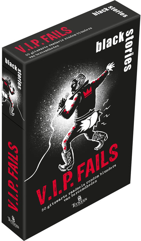 black stories V.I.P. Fails – party kaartspel – 2 tot 4 spelers