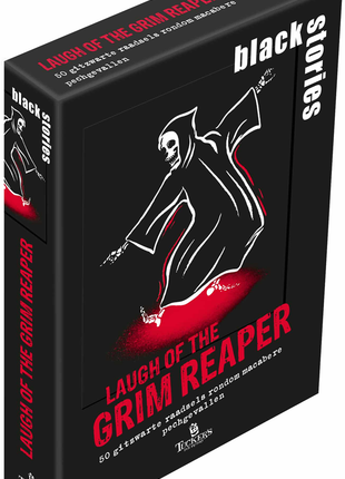 black stories Laugh of the Grim Reaper – party kaartspel – 2 tot 4 spelers