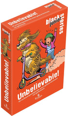 Unbelievable! - black stories junior – party kaartspel – 1 speler