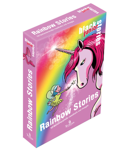 black stories junior - Rainbow – party kaartspel – 2 tot 4 spelers