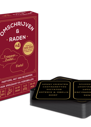Omschrijven & Raden #4 – gezellig kaartspel – 2 tot 4 spelers