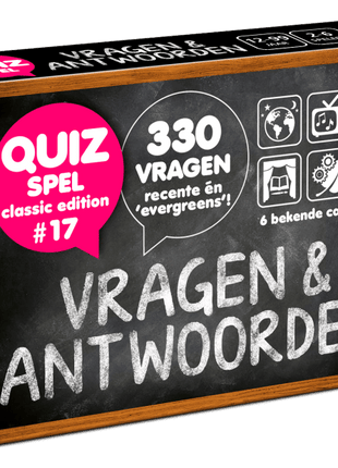 Vragen & Antwoorden #17 - Kaartspel – gezellig kaartspel – 2 tot 4 spelers