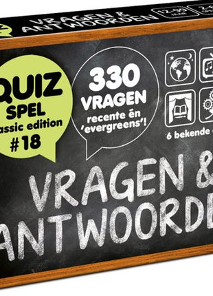 Vragen & Antwoorden #18 - Kaartspel – party kaartspel – 2 tot 4 spelers