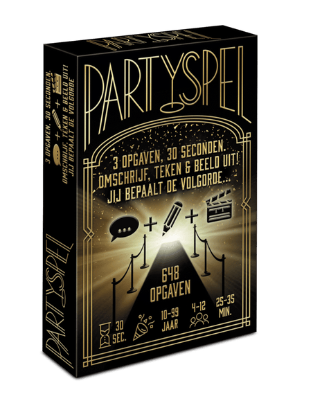 Partyspel – gezellig kaartspel – 2 tot 4 spelers