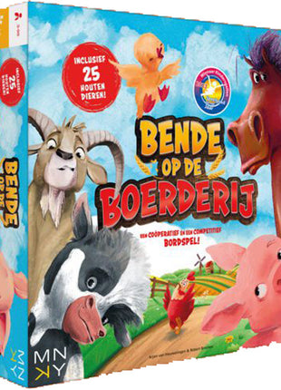 Bende op de boerderij – bordspel voor kinderen Vanaf 4 jaar