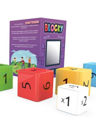 Dit is een foto van het spel Blocky te koop bij Speldorado Spellenwinkel Delft