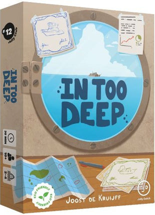 In Too Deep - NL -EN – gezellig kaartspel – 2 tot 4 spelers