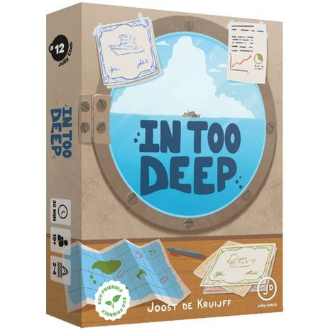 In Too Deep - NL -EN – gezellig kaartspel – 2 tot 4 spelers