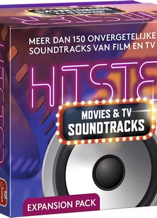 Hitster Movies & TV Soundtracks Uitbreiding – gezellig kaartspel – 2 tot 10 spelers