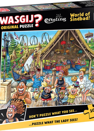 Wereld Van Sindbad! - 1000 stukjes - Wasgij Original Efteling