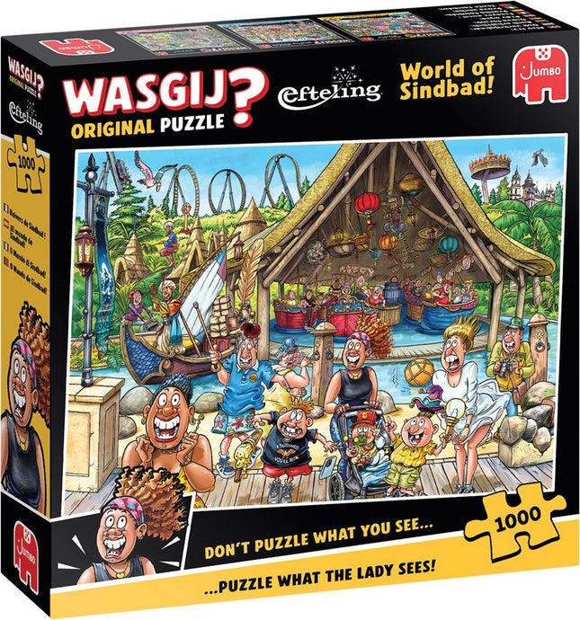 Wereld Van Sindbad! - 1000 stukjes - Wasgij Original Efteling