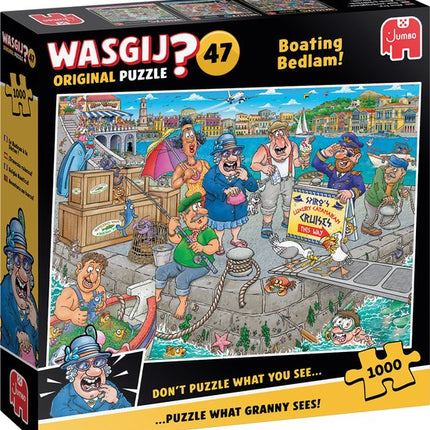 De boot in! -  1000 stukjes - Wasgij Original 47