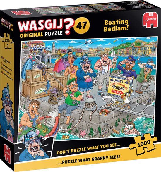 De boot in! -  1000 stukjes - Wasgij Original 47