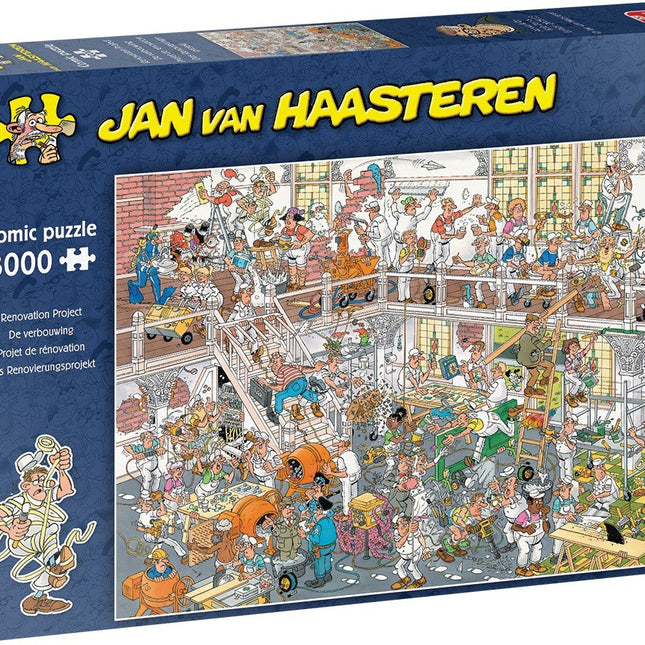 Dit is een foto van het spel JvH De Verbouwing (3000) te koop bij Speldorado Spellenwinkel Delft