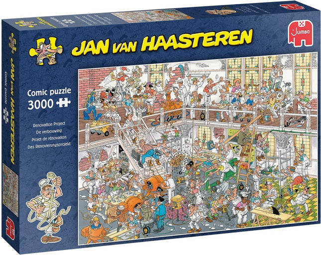 Dit is een foto van het spel JvH De Verbouwing (3000) te koop bij Speldorado Spellenwinkel Delft