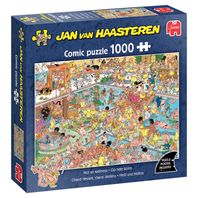 Op Hete Kolen - 1000 stukjes - Jan van Haasteren