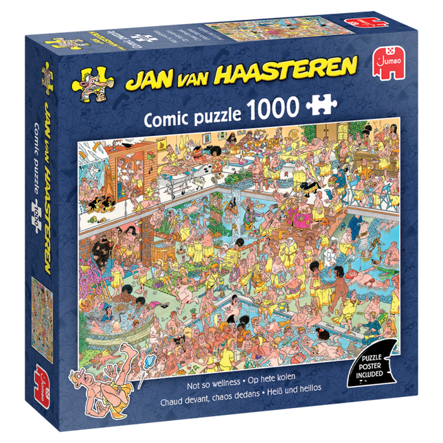 Op Hete Kolen - 1000 stukjes - Jan van Haasteren