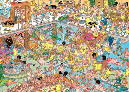 Op Hete Kolen - 1000 stukjes - Jan van Haasteren