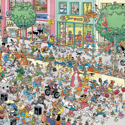 Een Naaldhak te Hoog - Jan van Haasteren (1500)