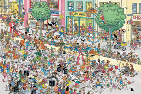 Een Naaldhak te Hoog - Jan van Haasteren (1500)