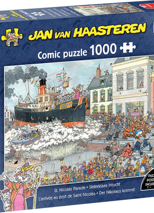 Eurographics puzzel "Collage - Keith Haring (1000)" - 1000 stukjes