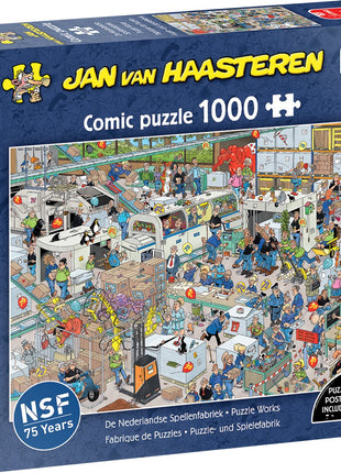 De Nederlandse Spellenfabriek - Jan van Haasteren (1000)