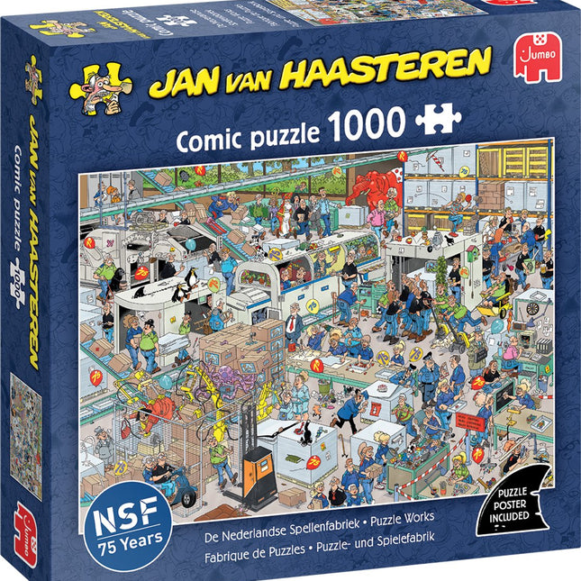 Jan van Haasteren - De Nederlandse Spellenfabriek - 1000