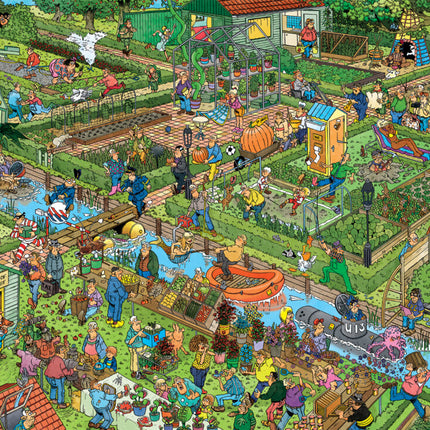 De Volkstuintjes - Jan van Haasteren (1000)