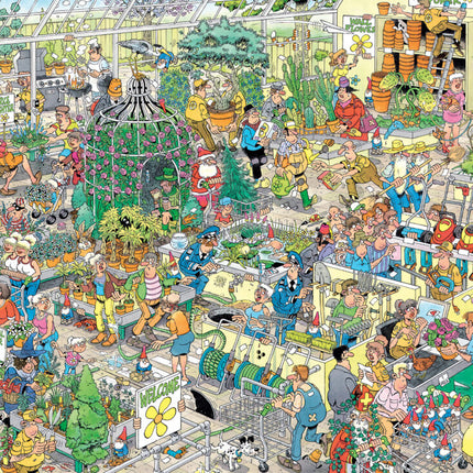 Het Tuincentrum - Jan van Haasteren (1000)