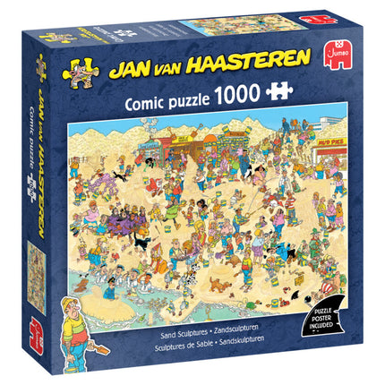 Zandsculpturen - Jan van Haasteren (1000)