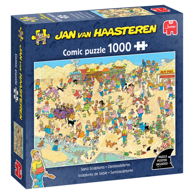 Zandsculpturen - Jan van Haasteren (1000)