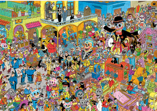 Dia de los Muertos - Jan van Haasteren (1000)