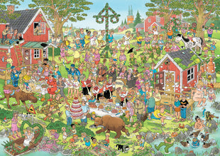 Midzomerfeest - Jan van Haasteren (1000)