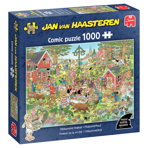 De Grote Vogelkijkdag - Jan van Haasteren (1000)