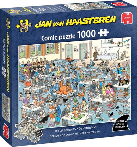 De Kattenshow - Jan van Haasteren (1000)