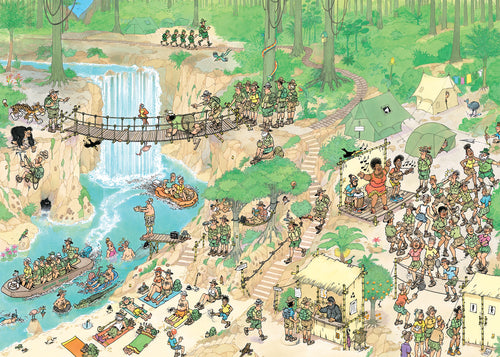 Jungletocht - Jan van Haasteren (1000)