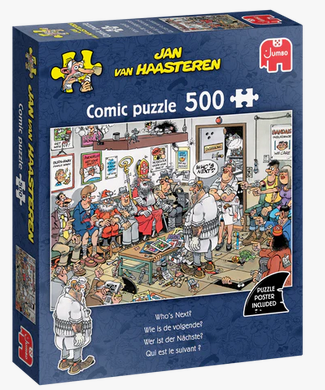 Wie Is De Volgende? - Jan van Haasteren (500)