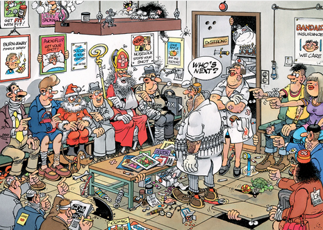 Wie Is De Volgende? - Jan van Haasteren (500)