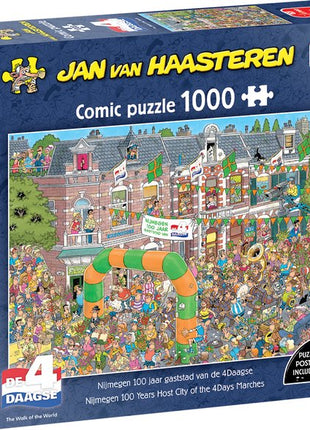 Ravensburger puzzel "The Golden Retriever brothers" - 100 XXL stukjes