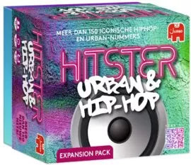 Hitster Urban & Hip-Hop Uitbreiding – gezellig kaartspel – 2 tot 10 spelers