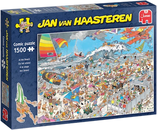At the Beach Jan van Haasteren  (1500)